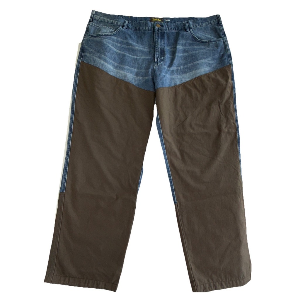 Cabela's 4 Most Shield Upland Brush Jeans Men's 46 X 32 ATV Hunting Work